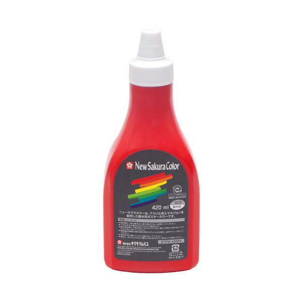 ニューサクラカラー 420ml(ポリチューブ入) しゅあか