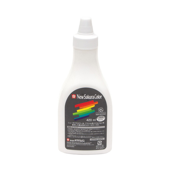 ニューサクラカラー 420ml(ポリチューブ入) しろ