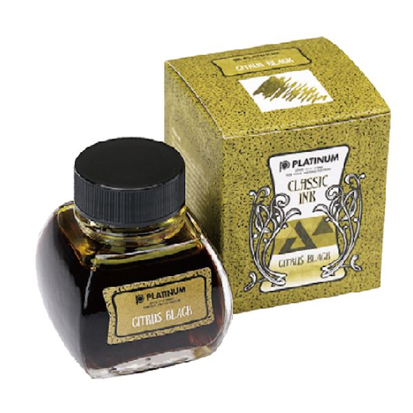 CLASSIC INK 60ml 　万年筆用水性染料インク　#47　シトラスブラック