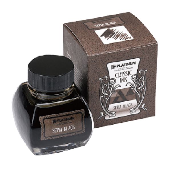 CLASSIC INK 60ml 万年筆用水性染料インク #66 セピアブラック