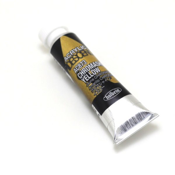 ホルベイン アクリリックカラーイリデッセンス AC873 クロマシャイン イエロー (5ml)