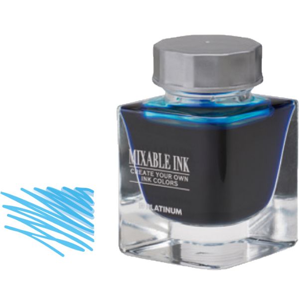 MIXABLE INK 20ml 万年筆用水性染料インク #57 アクアブルー