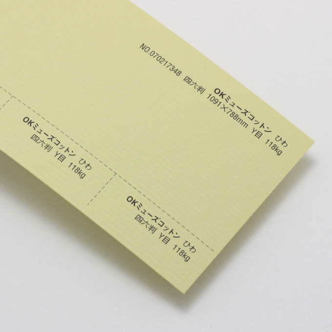 OKミューズコットン 厚口 <118kg> ひわ