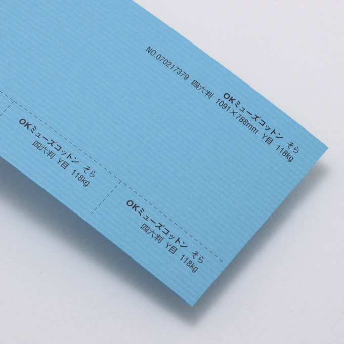 OKミューズコットン 厚口 <118kg> そら