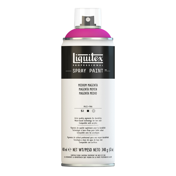 リキテックス スプレーペイント 003 ミディアムマゼンタ (400ml)