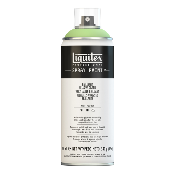 リキテックス スプレーペイント 023 ブリリアントイエローグリーン (400ml)