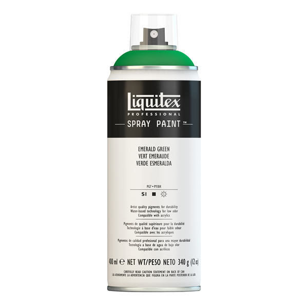 リキテックス スプレーペイント 028 エメラルドグリーン (400ml)
