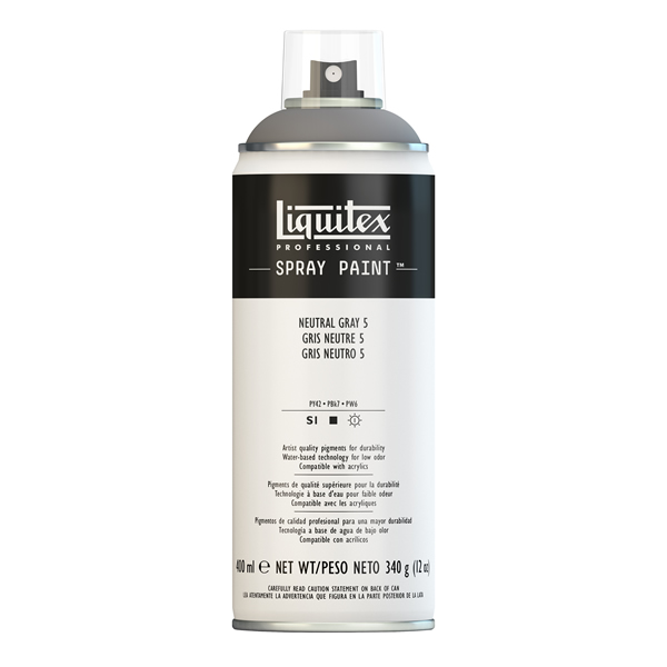 リキテックス スプレーペイント 061 ニュートラルグレー5 (400ml)