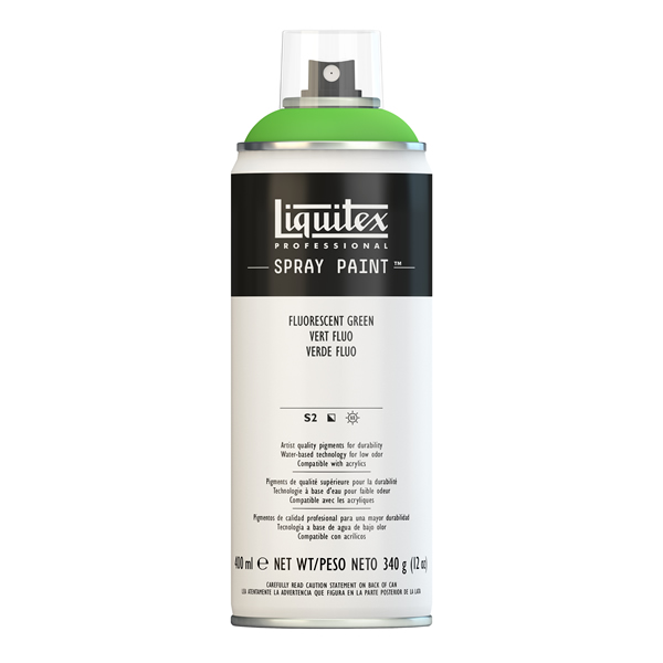 リキテックス スプレーペイント 095 蛍光グリーン (400ml)