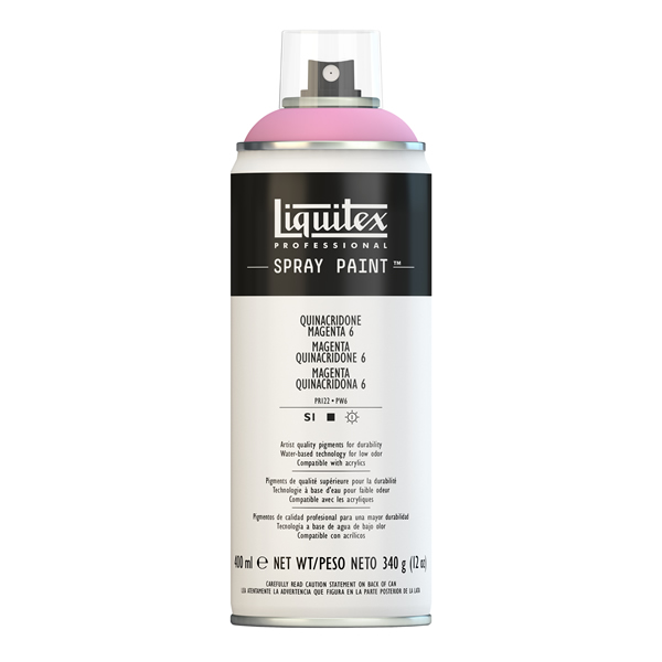 リキテックス スプレーペイント 114 キナクリドンマゼンタ6 (400ml)