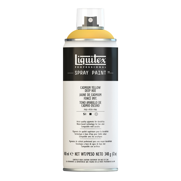 リキテックス スプレーペイント 132 カドミウムイエローディープヒュー (400ml)