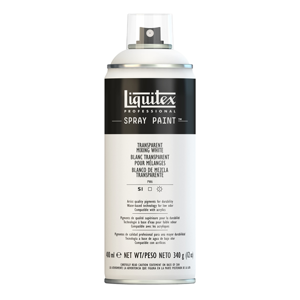 リキテックス スプレーペイント 430 トランスペアレントミキシングホワイト (400ml)