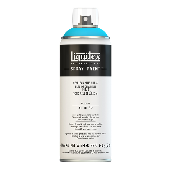 リキテックス スプレーペイント 470 セルリアンブルーヒュー6 (400ml)