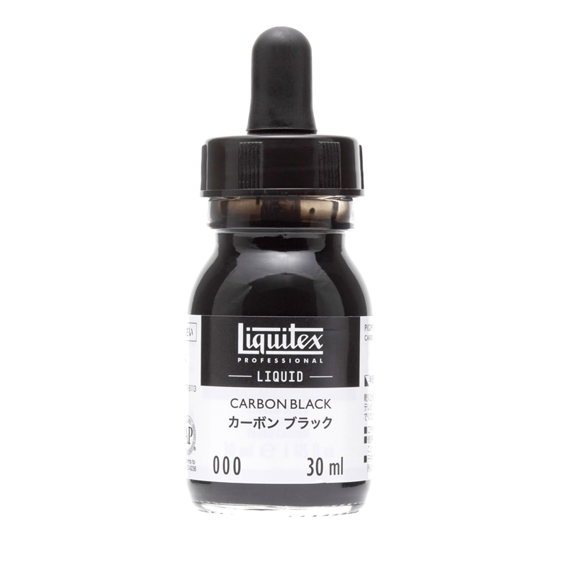 リキテックス リキッド 000 カーボンブラック (30ml)【2026/11月中旬迄 欠品中】