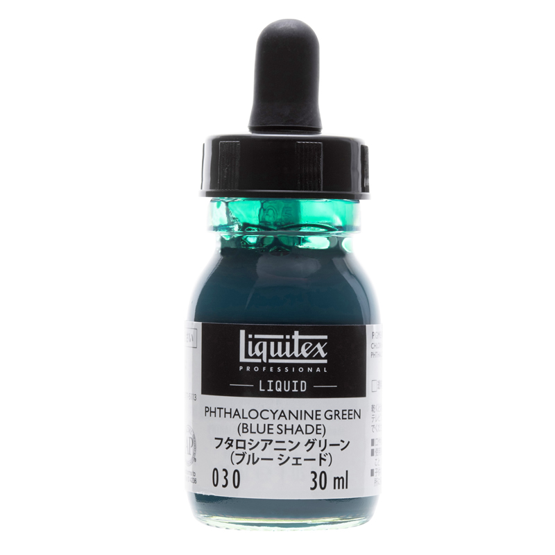 リキテックス リキッド 030 フタロシアニングリーン(ブルーシェード) (30ml)