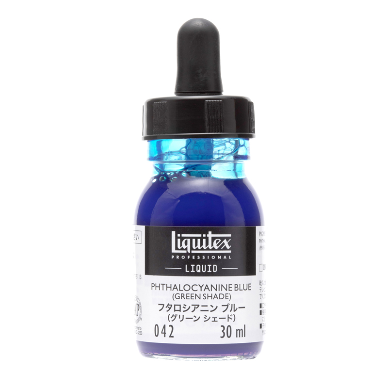 リキテックス リキッド 042 フタロシアニンブルー(グリーンシェード) (30ml)
