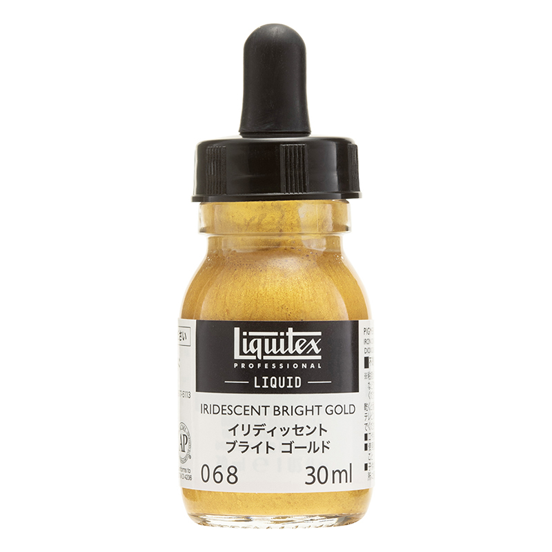 リキテックス リキッド 068 イリディッセントブライトゴールド (30ml)