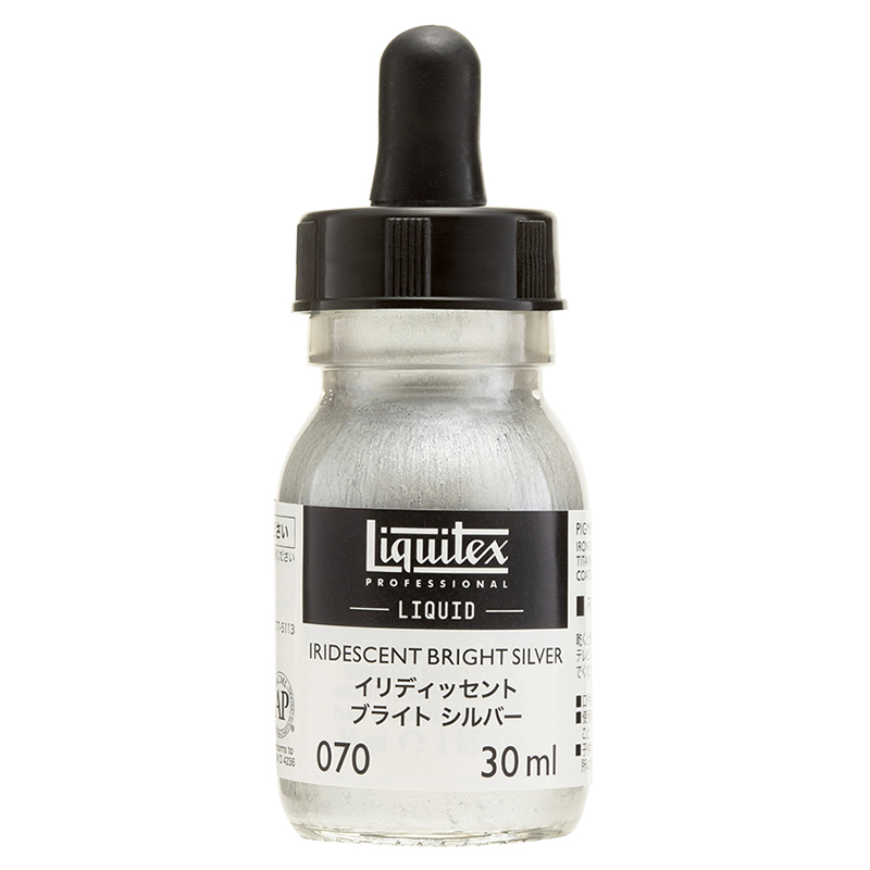 リキテックス リキッド 070 イリディッセントブライトシルバー (30ml)