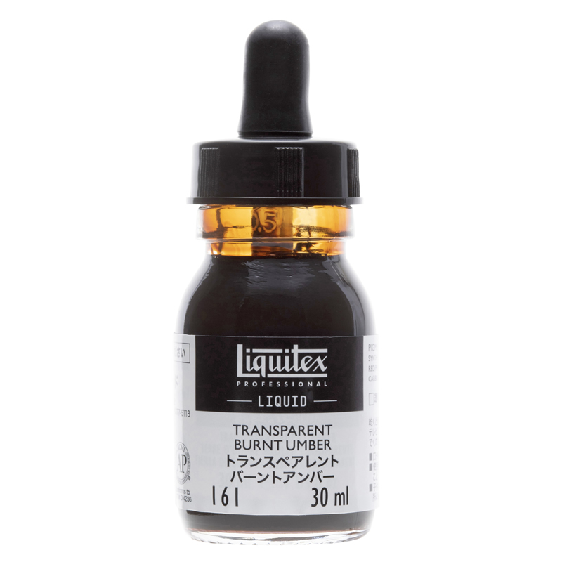 リキテックス リキッド 161 トランスペアレントバーントアンバー (30ml)