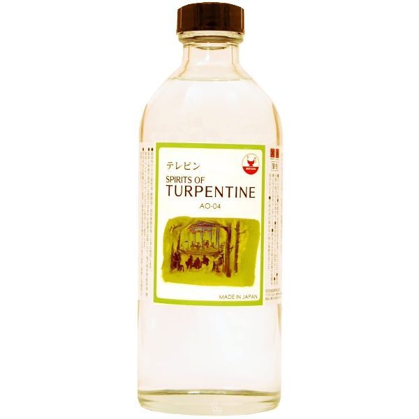 【お取り寄せ】マツダ専門家用 画溶液 テレピン 1800ml