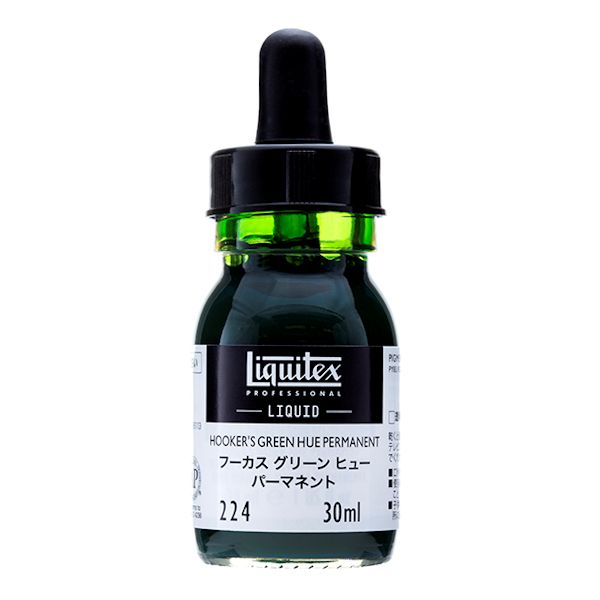 リキテックスリキッド 224 フーカスグリーンヒューパーマネント (30ml)