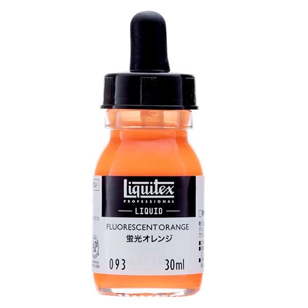 リキテックスリキッド 093 蛍光オレンジ (30ml)