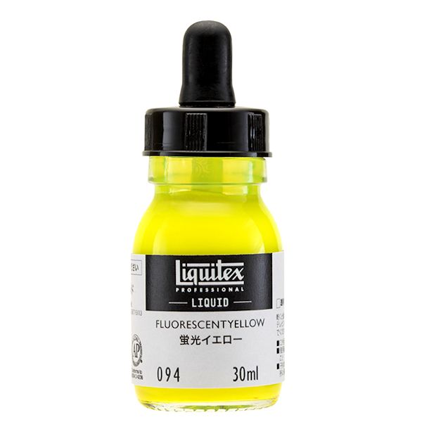 リキテックスリキッド 094 蛍光イエロー (30ml)