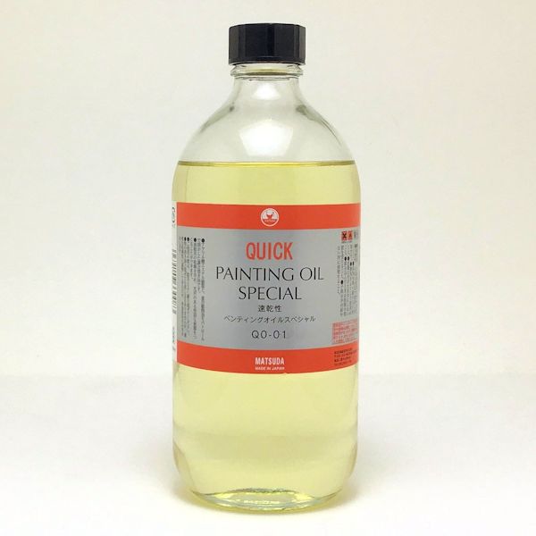 マツダクイック画溶液 クイック ペインティングオイル.SP 500ml