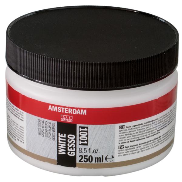 アムステルダム ホワイトジェッソ　250ml