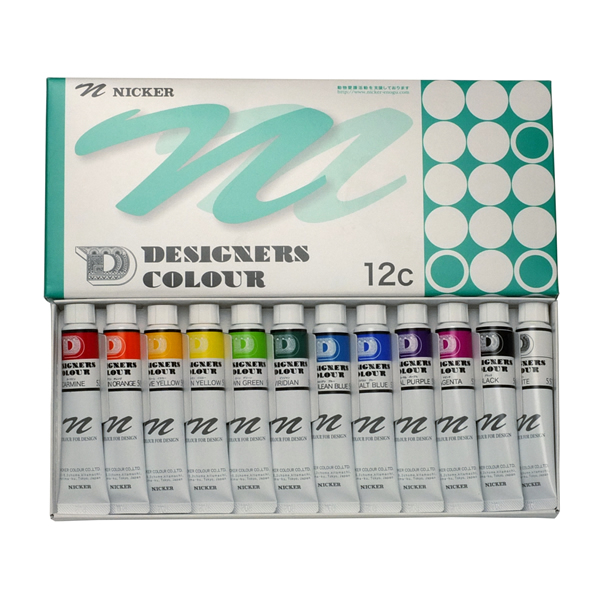 ニッカー デザイナースカラー 20ml 12色セット ※順次パッケージ変更