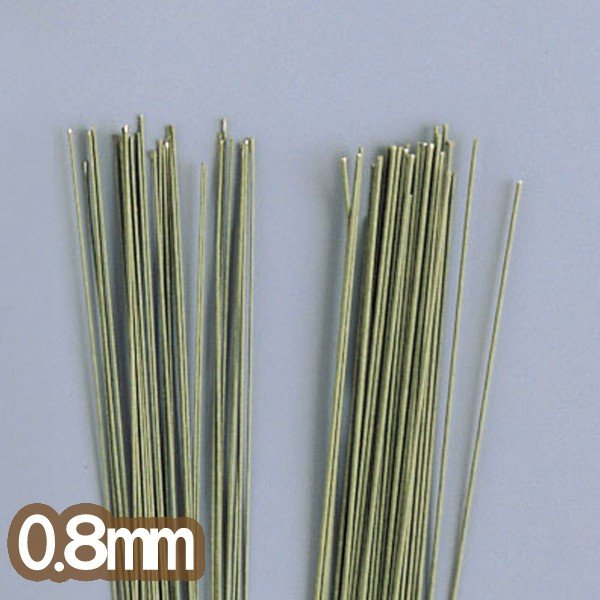 手芸用ワイヤー 紙巻き 緑 NO.22 100本