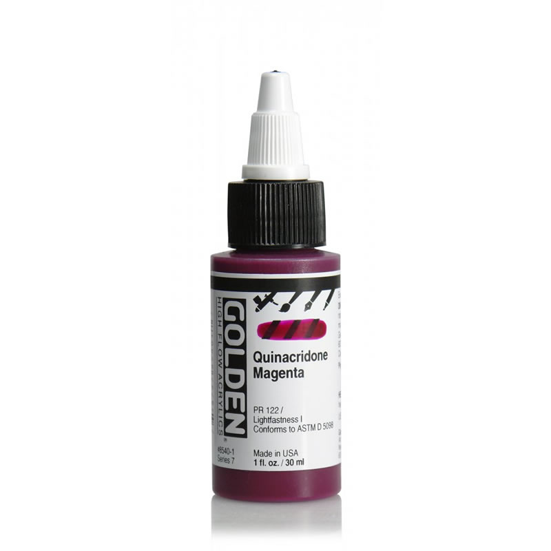 GOLDEN ハイフロー 30ml 8540 キナクリドンマゼンタ