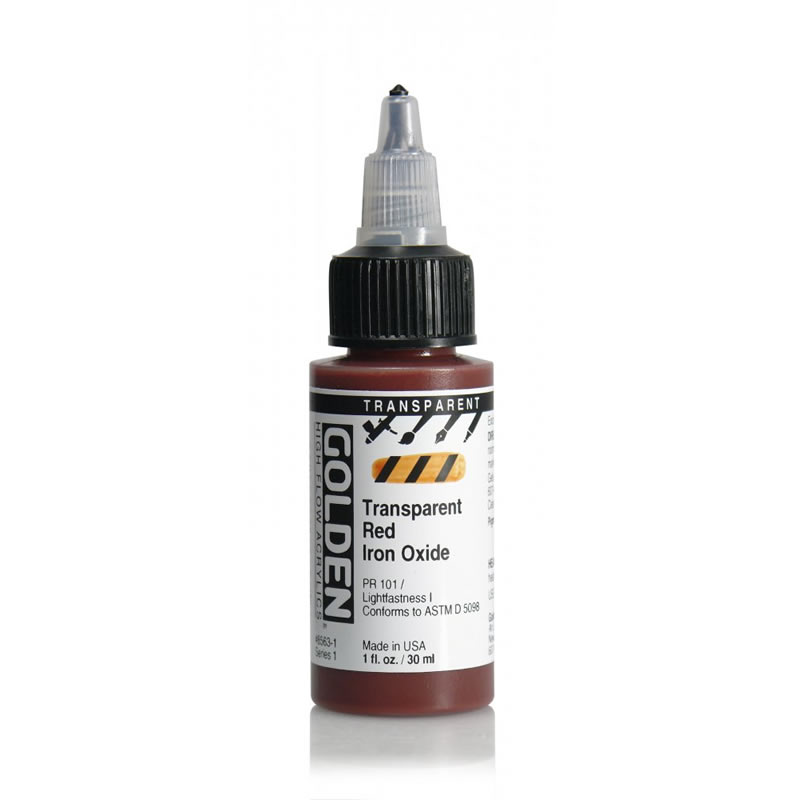 GOLDEN ハイフロー 30ml 8563 トランスペアレントレッドアイアンオキサイド