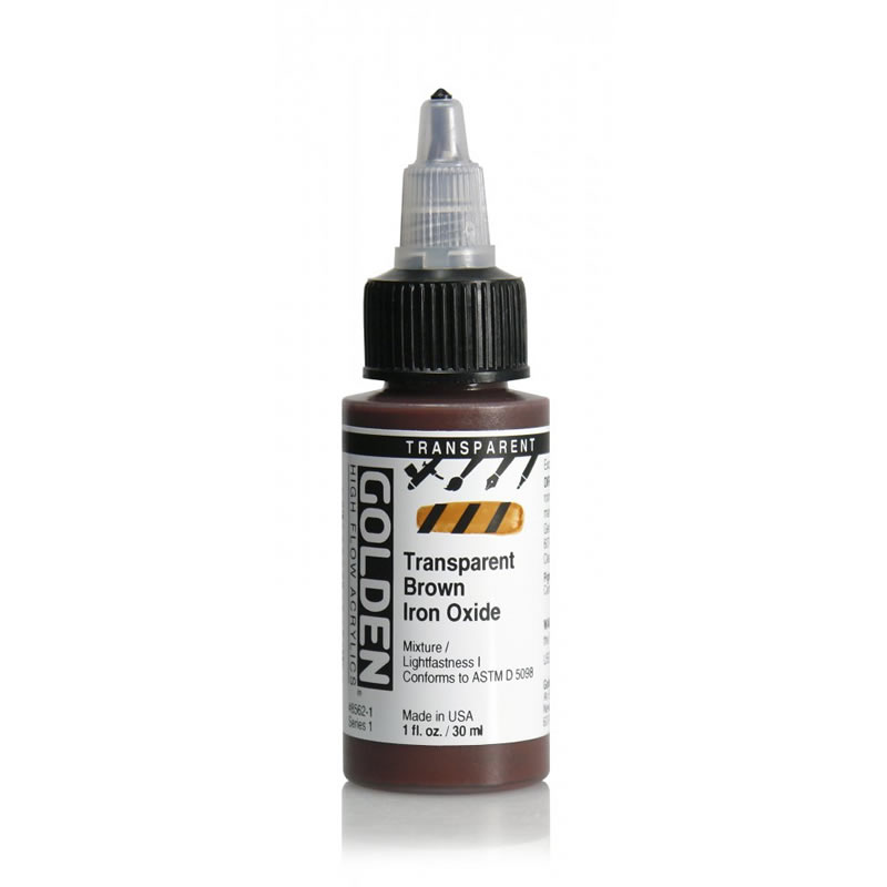 GOLDEN ハイフロー 30ml 8562 トランスペアレントブラウンアイアンオキサイド