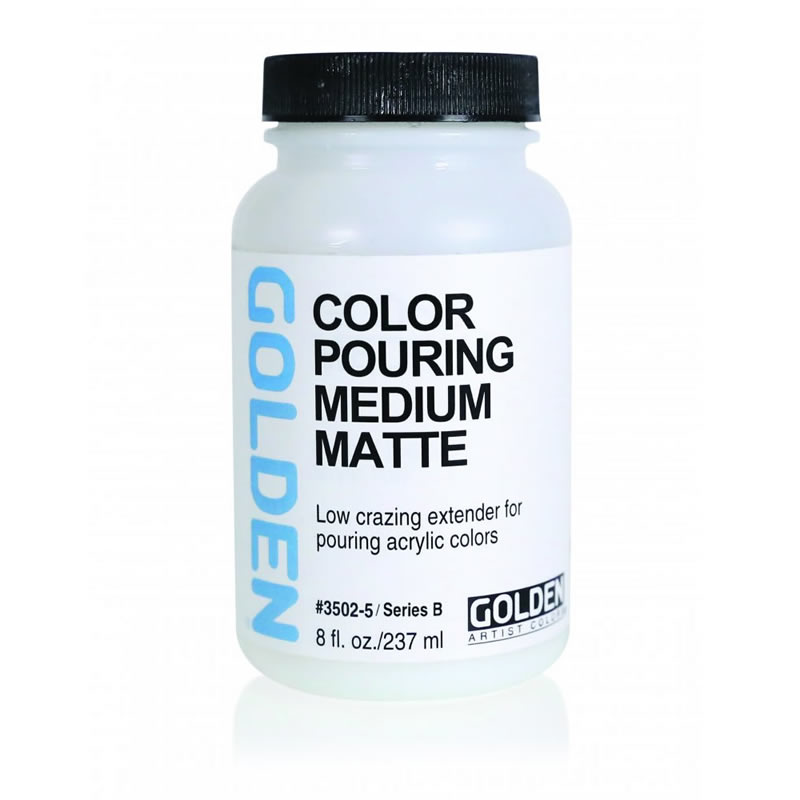 GOLDEN カラーポーリングメディウムマット 237ml [3502]