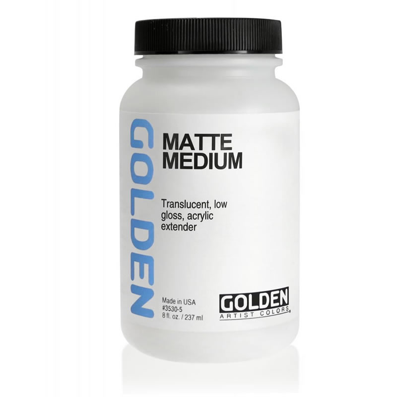 GOLDEN マットメディウム 237ml [3530]