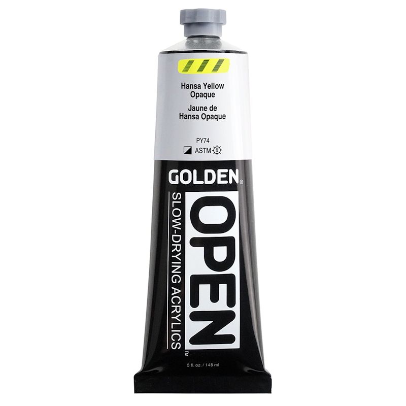 GOLDEN オープンアクリリックス 148ml 7191 ハンザイエローオペーク
