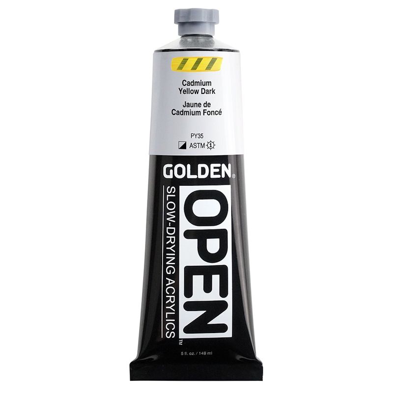 GOLDEN オープンアクリリックス 148ml 7110 カドミウムイエローダーク