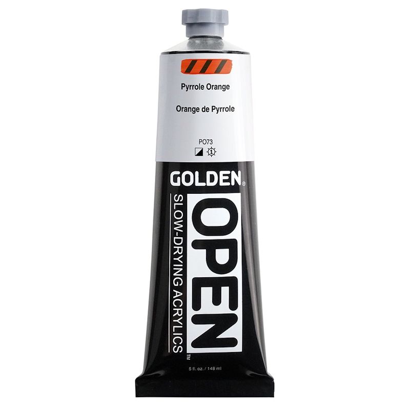 GOLDEN オープンアクリリックス 148ml 7276 ピロールオレンジ