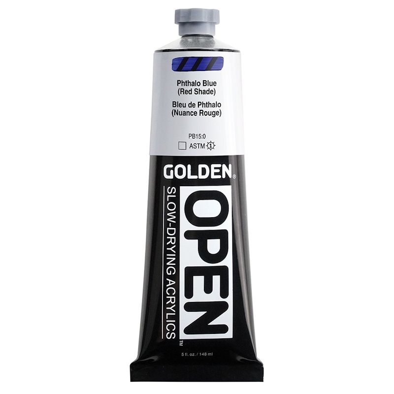 GOLDEN オープンアクリリックス 148ml 7260 フタロブルー(レッドシェード)