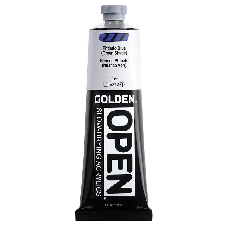 GOLDEN オープンアクリリックス 148ml 7255 フタロブルー(グリーンシェード)