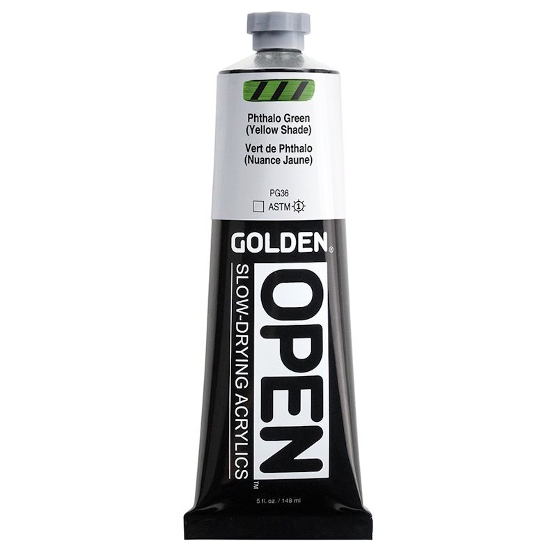 GOLDEN オープンアクリリックス 148ml 7275 フタログリーン(イエローシェード)
