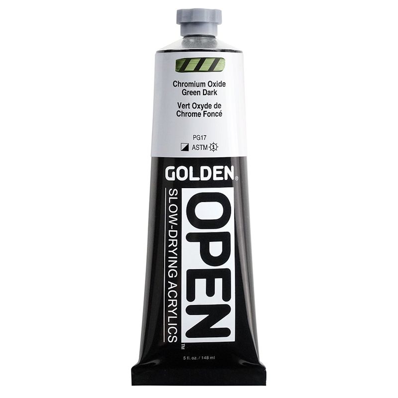 GOLDEN オープンアクリリックス 148ml 7061 クロミウムオキサイドグリーンダーク