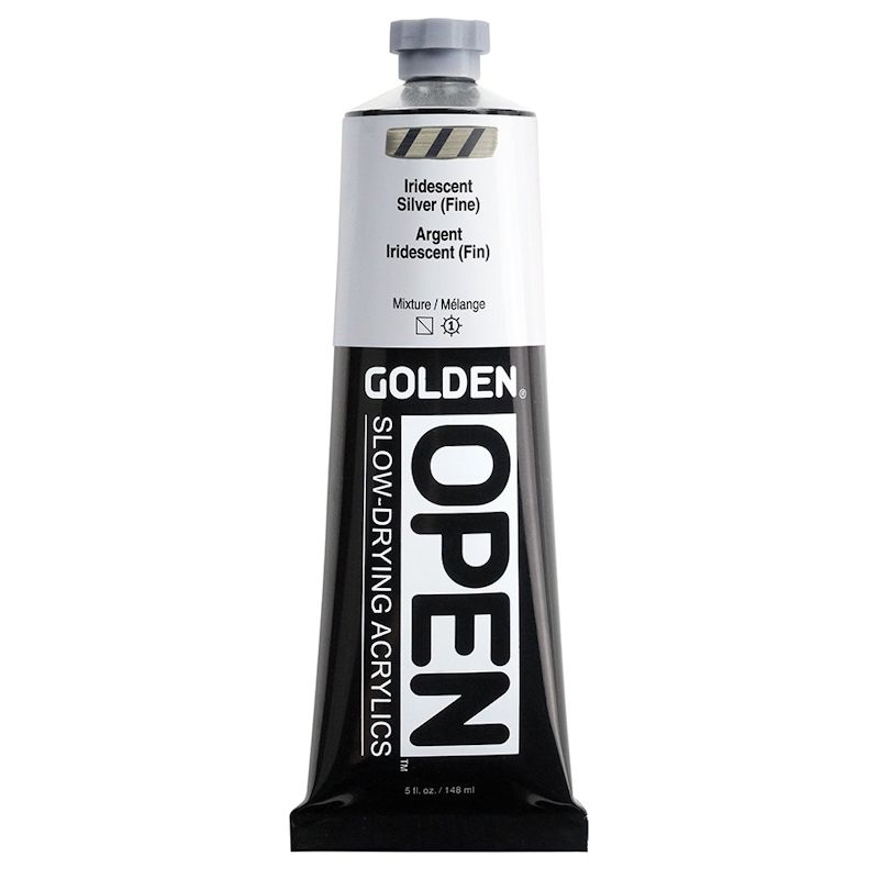 GOLDEN オープンアクリリックス 148ml 7487 イリデッセントシルバー(ファイン)