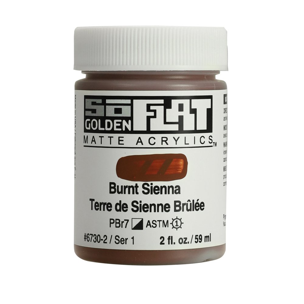 ソーフラットマット 59ml 6730バーントシェンナ