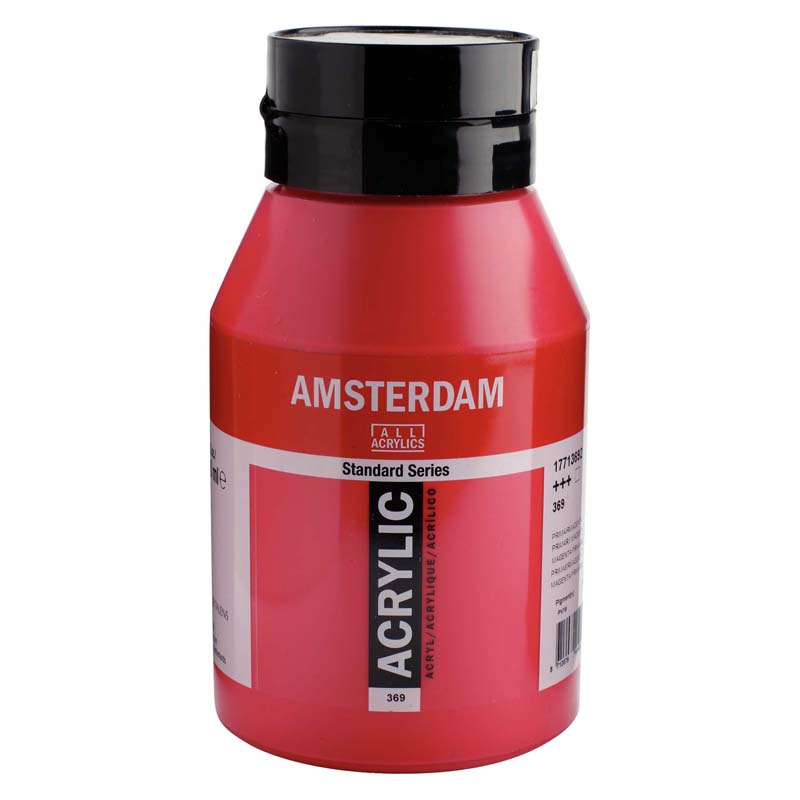 アムステルダムアクリリックカラー1000ml 369 プライマリーマゼンタ