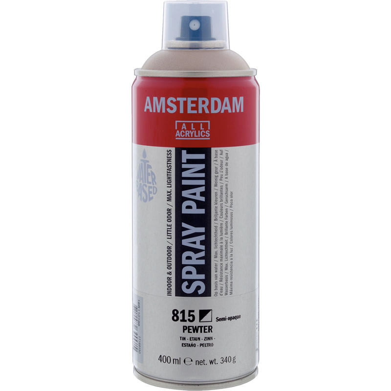 アムステルダムスプレーペイント400ml 815 ピューター