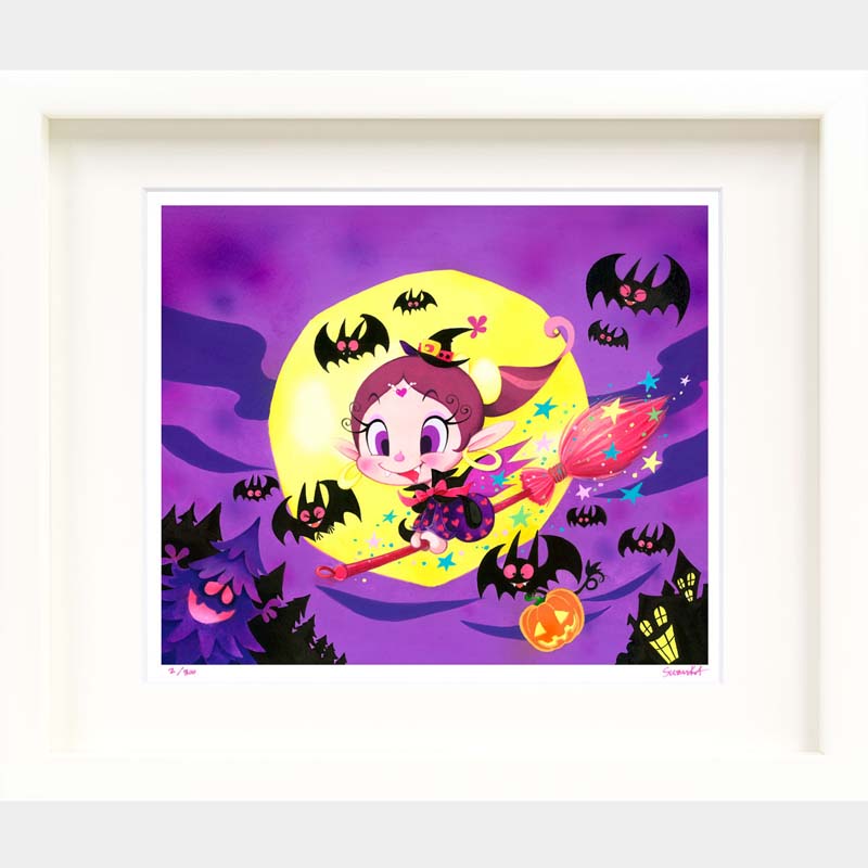 吉田すずか ハロウィンアクビ 四ツ切