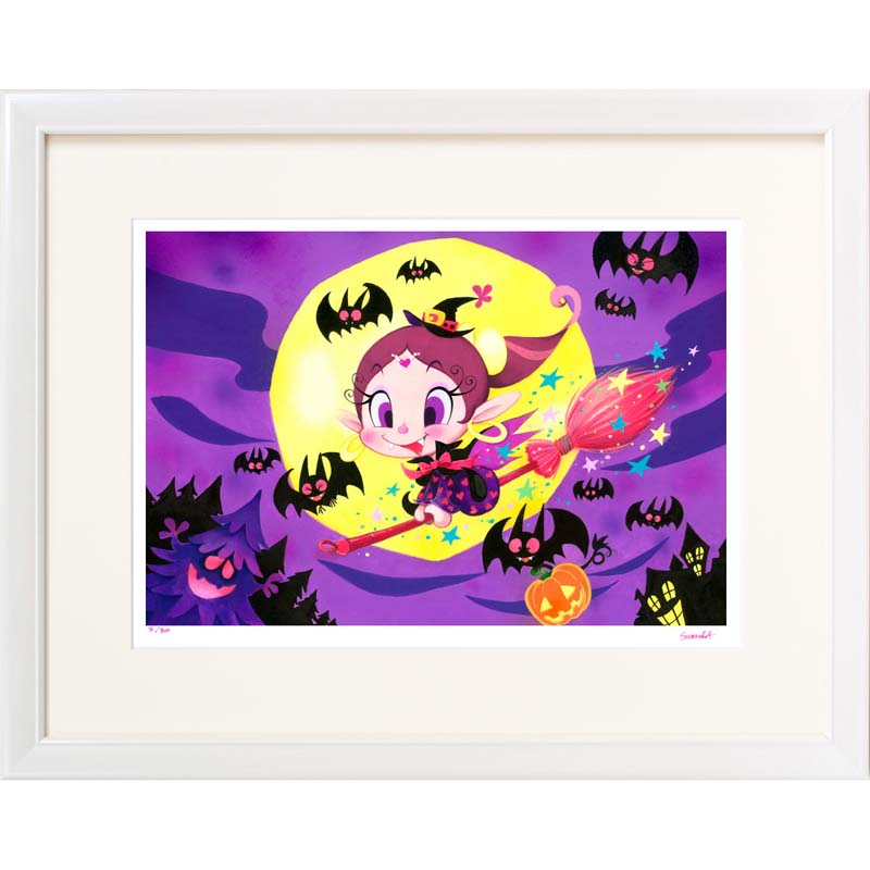 吉田すずか ハロウィンアクビ 半切
