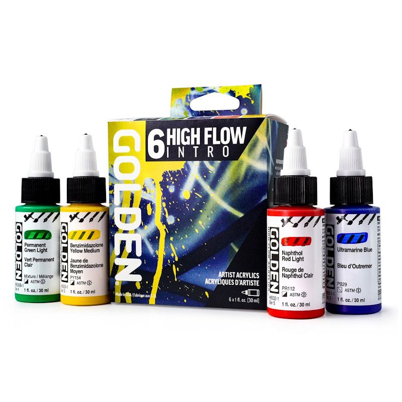 GOLDEN ハイフロー 30ml 068 イントロセット 6色セット